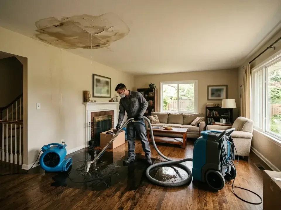 attic-pipe-burst-ceiling-drip-008 — frequently asked questions, Water Damage Restoration & Carpet Care in Trotwood, OH